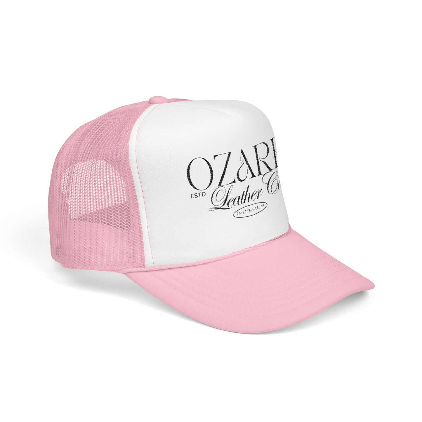 Script Logo Foam Trucker Hat - Embroidered