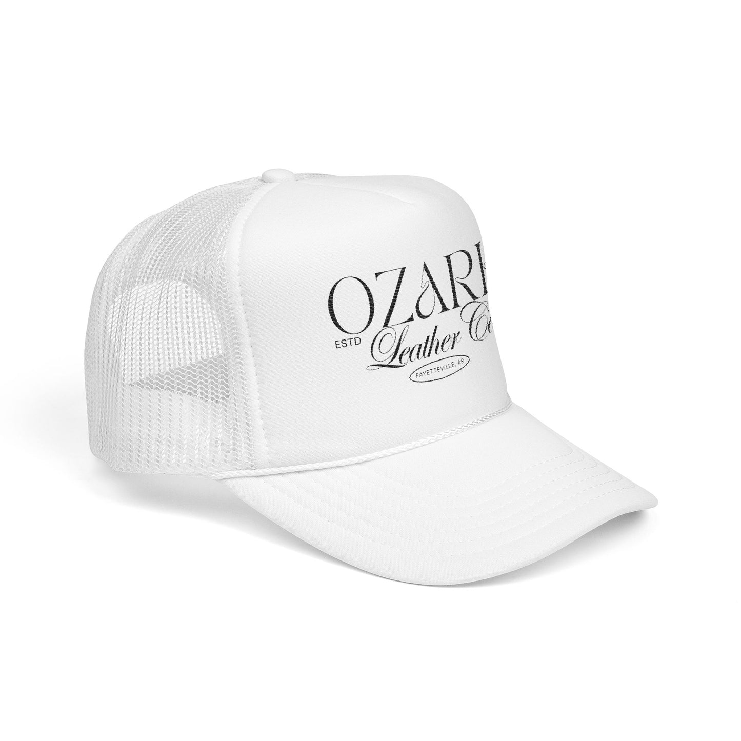 Script Logo Foam Trucker Hat - Embroidered