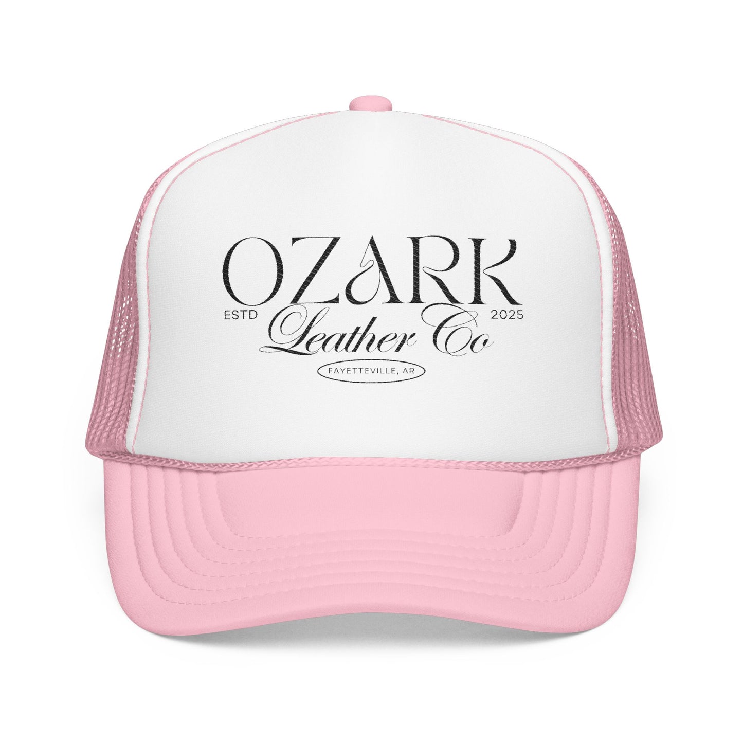 Script Logo Foam Trucker Hat - Embroidered