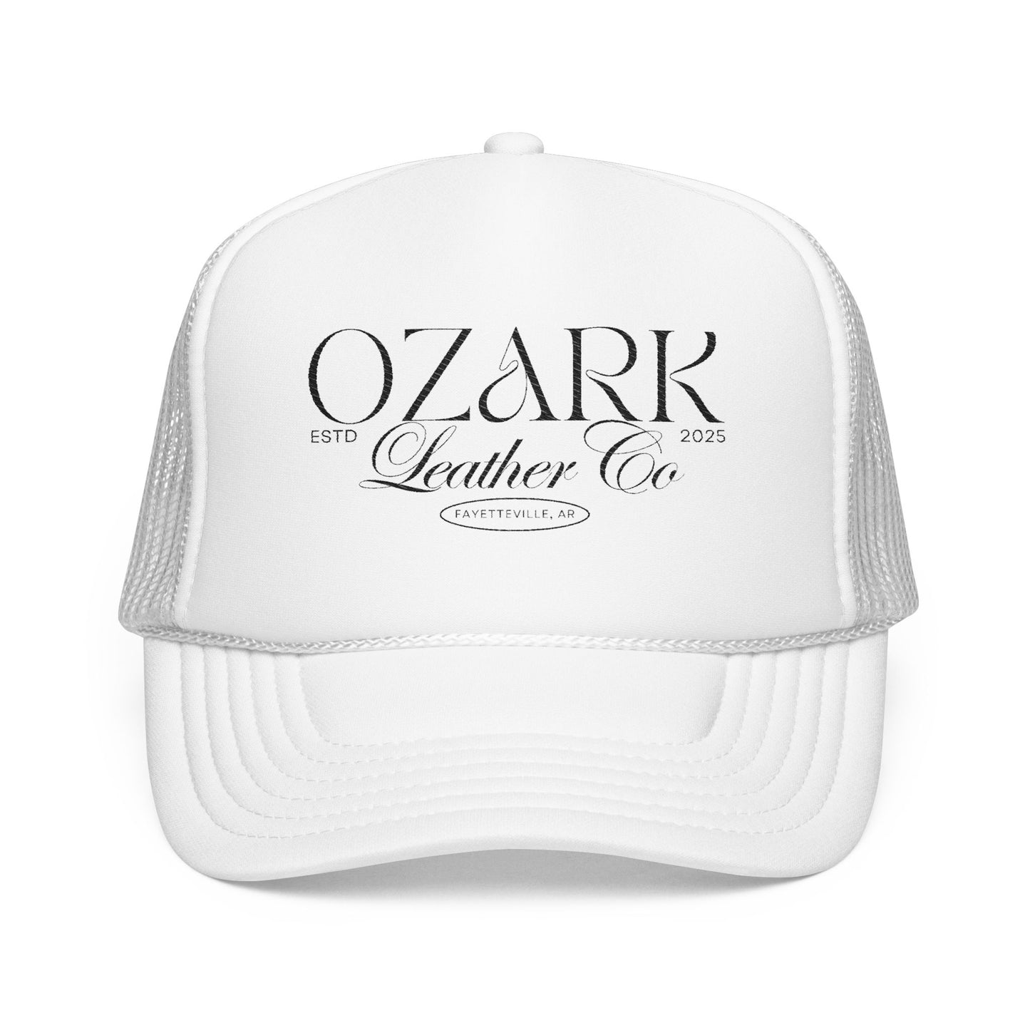Script Logo Foam Trucker Hat - Embroidered