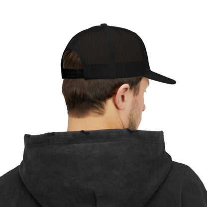 Block Logo Trucker Hat (Embroidered)