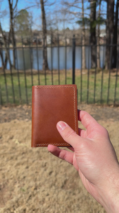 Vertical Bifold Wallet